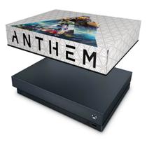 Capa Compatível Xbox One X Anti Poeira - Anthem - Pop Arte Skins