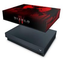 Capa Compatível Xbox One X Anti Poeira - Diablo IV 4