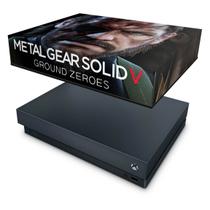 Capa Compatível Xbox One X Anti Poeira - Metal Gear Solid V - Pop Arte Skins