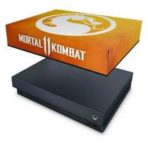 Capa Compatível Xbox One X Anti Poeira - Mortal Kombat 11