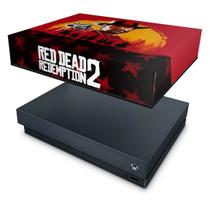 Capa Compatível Xbox One X Anti Poeira - Red Dead Redemption 2