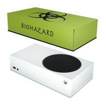 Capa Compatível Xbox Series S Anti Poeira - Biohazard Radioativo - Pop Arte Skins