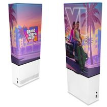 Capa Compatível Xbox Series S Vertical Anti Poeira - GTA 6 VI - Pop Arte Skins