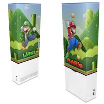 Capa Compatível Xbox Series S Vertical Anti Poeira - Super Mario