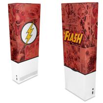 Capa Compatível Xbox Series S Vertical Anti Poeira - The Flash Comics