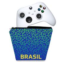 Capa Compatível Xbox Series S X Controle Case - Brasil - Pop Arte Skins