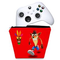 Capa Compatível Xbox Series S X Controle Case - Crash Bandicoot