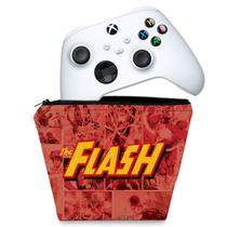 Capa Compatível Xbox Series S X Controle Case - The Flash Comics - Pop Arte Skins