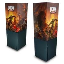 Capa Compatível Xbox Series X Anti Poeira - Doom Eternal