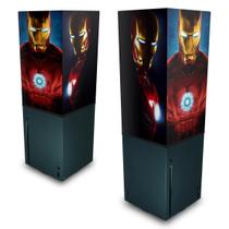 Capa Compatível Xbox Series X Anti Poeira - Iron Man Homem De Ferro