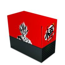 Capa Compatível Xbox Series X Horizontal Anti Poeira - Dragon Ball Goku Kaiô