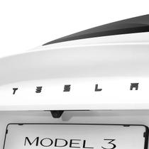Capa completa do logotipo do adesivo Spigen Rear Emblem para Tesla Model 3