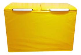 Capa Completa Freezer Consul Chb42 414l 2 Tampas