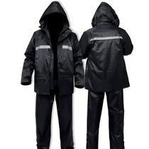 Capa Conjunto de Chuva Roupa Impermeável Motoqueiro Proteção Tamanho:G