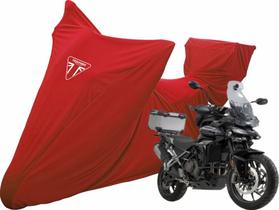 Capa Contra Riscos Moto Triumph Tiger 1200 Explorer Top Case