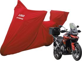 Capa Contra Riscos Moto Triumph Tiger 1200 Explorer Top Case
