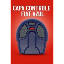 Capa Controle Alarme Fiat Azul Capa Controle Alarme Fiat Azul
