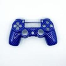 Capa Controle Ps4 Jet Black (Blue Carbon)