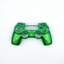 Capa Controle Ps4 Jet Black (Metal Green)