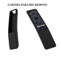 Capa Controle Silicone Para Remoto Tv Samsung Smart Aberta modelo QN50Q70TAGXZD