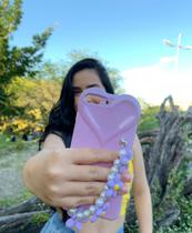 Capa coração com correntinha