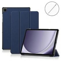 Capa Couro + Caneta Stylus Para Tablet Samsung A9+ 11 X210