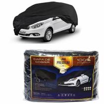 Capa Couro cobrir Fiat Grand Siena Impermeável Forrada (G310)