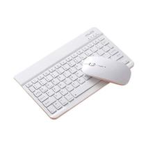 Capa Couro E Borracha tablet 7/8 10.2 + Kit Mouse E Teclado Bt