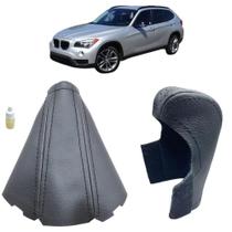 Capa Couro E Coifa Acabamento Marcha Câmbio Automático Bmw X1 2010 Á 2012 Capa Couro E Coifa Acabamento Marcha Câmbio Automático Bmw X1 2010 Á 2012