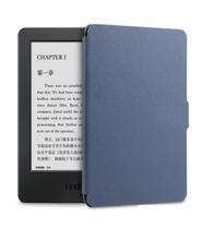 Capa Couro Magnética Auto Sleep Kindle 10º básico com iluminação Embutida J9G29R + Película
