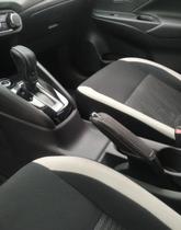 Capa Couro Manopla Câmbio Automático e Alavanca Freio de Mão Nissan Versa Kicks 2017 a 2024