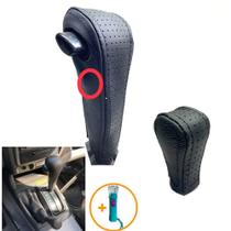 Capa Couro Manopla Câmbio Automático E Capa Reduzida Mitsubishi L200 Triton Hpe 2000 A 2013