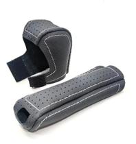 Capa Couro Manopla Câmbio Automático e Freio de Mão Toyota Corolla Hybrid 2020 2021 2022 2023 2024