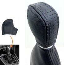 Capa Couro Manopla Câmbio Automático Passat 2012 2013 2014 2015 2016 2017 2018 2019