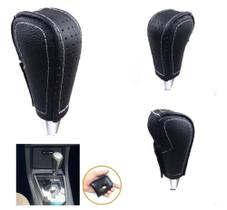 Capa Couro Manopla Câmbio Automático Toyota Etios 2015 2016 2017 2018 2019 2020