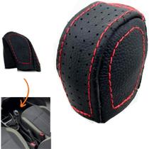 Capa Couro Manopla Câmbio Manual Kwid Zen 2017 2018 2019 2020 2021 2022 2023 2024