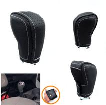 Capa couro Manopla de Câmbio Automático Renault Sandero Logan 2015 a 2019