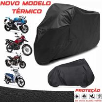 Capa Couro Moto Forrada Impermeável Uv-Block Pop Biz Cg Pcx