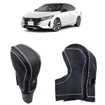 Capa Couro Para Alavanca Câmbio Automático Sentra 2023 2024 2025