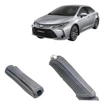 Capa Couro Para Alavanca Freio De Mão Toyota Corolla Xei 2020 A 2026 Capa Couro Para Alavanca Freio De Mão Toyota Corolla Xei 2020 A 2026