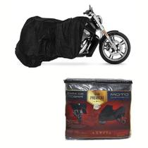 Capa Couro para cobrir HARLEY DAVIDSON VROD 1250CC Muscle VRSCW (GG259)