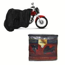 Capa Couro para cobrir HONDA CG 125 Fan ESD/150 Fan ESDI Flex (P256)