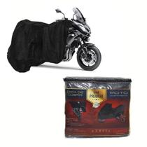 Capa Couro para cobrir KAWASAKI Versys 1000 Grand Tourer (G258) Capa Couro para cobrir KAWASAKI Versys 1000 Grand Tourer (G258)