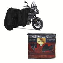 Capa Couro para cobrir KAWASAKI Versys Tourer 650 (G258) Capa Couro para cobrir KAWASAKI Versys Tourer 650 (G258)