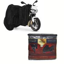 Capa Couro para cobrir TRIUMPH STREET TRIPLE 675 (G258) Capa Couro para cobrir TRIUMPH STREET TRIPLE 675 (G258)