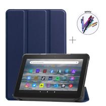 Capa Couro Para Tablet Fire Hd7 P8At8Z + Caneta Touch