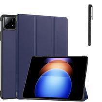 Capa Couro Para Xiaomi Pad 6S Pro 12,4 + Caneta