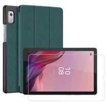 Capa Couro + Película Vidro Para Lenovo Tab M9 - 9 Tb-310Xu - Tech King Capa Couro + Película Vidro Para Lenovo Tab M9 - 9 Tb-310Xu - Tech King