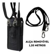 Capa Couro Super Protetora P/ Rádio Baofeng Uv21 Pro