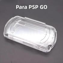 Capa cristalina rígida, protetor de pele para Sony PSP Go, casca dura transparente, acessórios